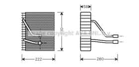 Испаритель кондиционера AVA Quality Cooling FDV330