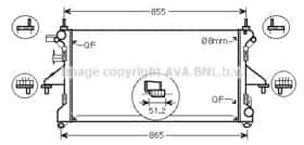 Радиатор охлаждения двигателя AVA Quality Cooling FT2453