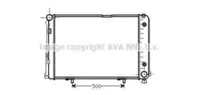 Радиатор охлаждения двигателя AVA Quality Cooling MS2110