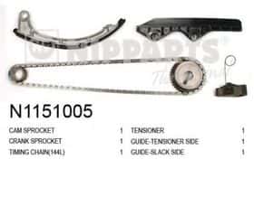 Комплект цепи ГРМ Nipparts N1151005