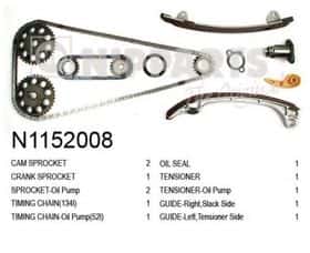 Комплект цепи ГРМ Nipparts N1152008