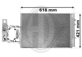 Радиатор кондиционера Diederichs dcc1581