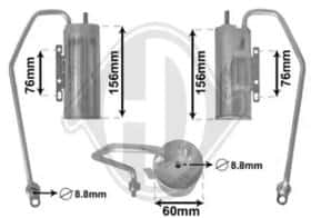 Осушитель кондиционера Diederichs dct1178
