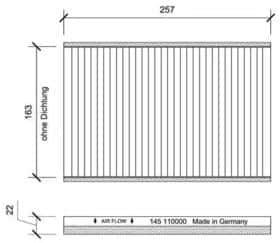Фильтр салона Diederichs dci0145