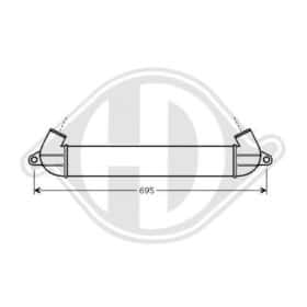 Интеркулер Diederichs dca1060