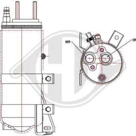 Осушувач кондиціонера Diederichs dct1101
