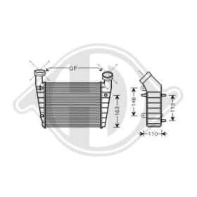 Интеркулер Diederichs dca1003