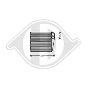 Радиатор печки Diederichs dcm1251