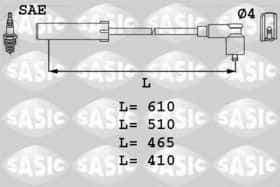 Комплект дротів запалювання Sasic 9284004