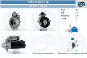 Стартер CV PSH 130514092010