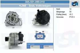 Генератор CV PSH 305501090010