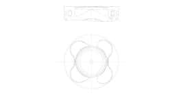 Поршень двигуна Mahle 081pi00112000