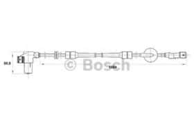 Датчик ABS Bosch 0 265 006 205