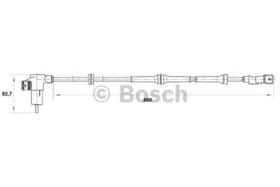 Датчик ABS Bosch 0 265 006 209