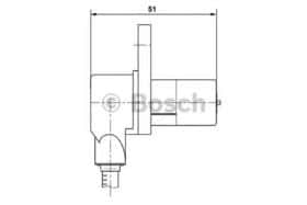Датчик ABS Bosch 0 265 006 232