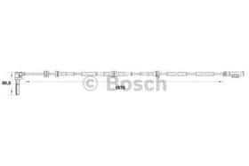 Датчик ABS Bosch 0 265 007 542