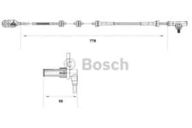 Датчик ABS Bosch 0 265 007 632