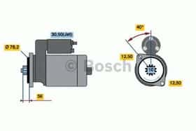 Стартер Bosch 0 001 121 024