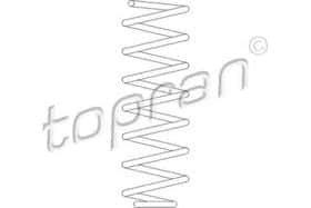 Пружина підвіски Topran 109 533