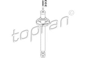 Стойка амортизатора Topran 103 059
