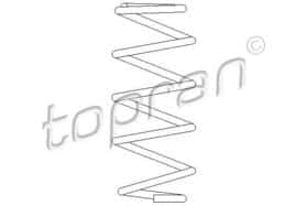 Пружина підвіски Topran 207 001
