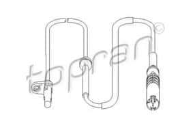 Датчик ABS Topran 501 463