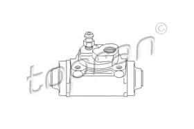 Колесный тормозной цилиндр Topran 720 984