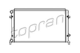 Радіатор охолодження двигуна Topran 112 327