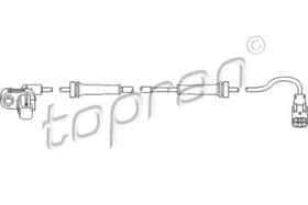 Датчик ABS Topran 722 800