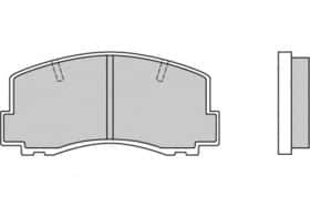 Гальмівні колодки E.T.F. 12-0256