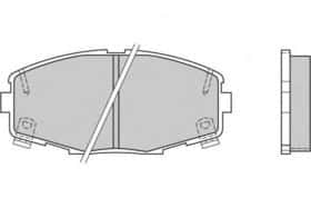 Гальмівні колодки E.T.F. 12-0378