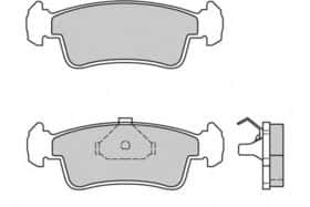 Гальмівні колодки E.T.F. 12-0398