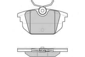 Гальмівні колодки E.T.F. 12-0850