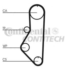 Ремінь ГРМ Contitech CT595