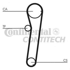 Ремень ГРМ Contitech CT739