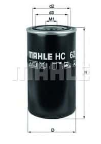 Фільтр АКПП Mahle HC 62