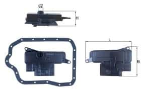 Фільтр АКПП Mahle hx234d