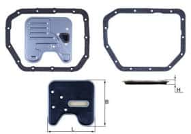 Фільтр АКПП Mahle hx246d