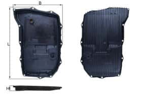Фільтр АКПП Mahle hx255