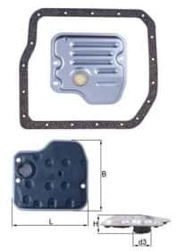 Фильтр АКПП Mahle hx237d