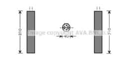 Осушитель кондиционера Prasco vnd073