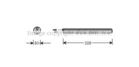 Осушитель кондиционера Prasco vnd210