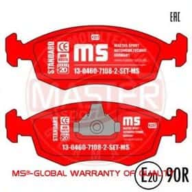 Тормозные колодки Master-Sport 13046071082-SET-MS