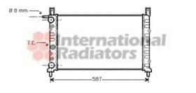 Радиатор охлаждения двигателя