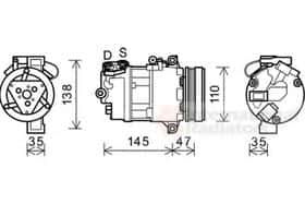 Компрессор кондиционера