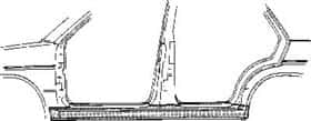 Порог Van Wezel 5824104