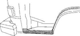 Порог Van Wezel 5874101