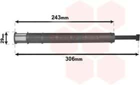 Осушувач кондиціонера Van Wezel 0900D249