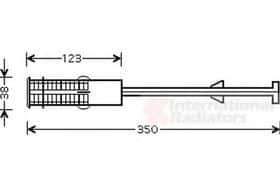 Осушитель кондиционера Van Wezel 4000D264