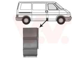 Крыло заднее Van Wezel 5874116